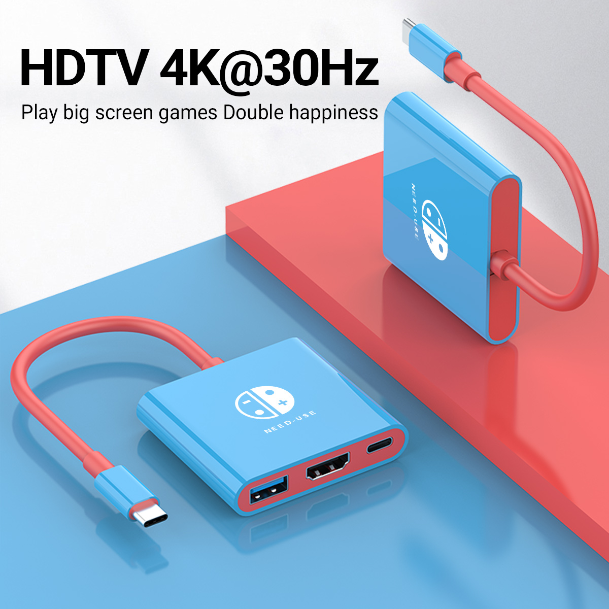 Home Office For Mac - 3-in-1 USB C HUB Type-C ถึง
