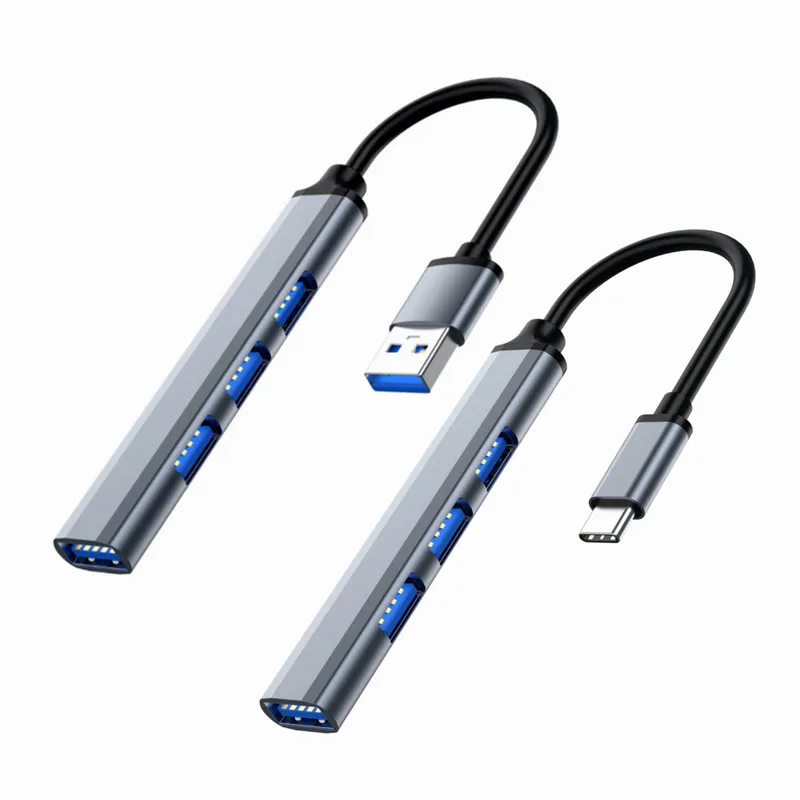 Home Office For Mac - 4 พอร์ต USB-C Hub 3.0/3.1-Multi-Device Splitter
