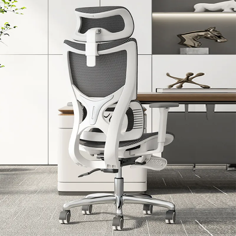 Home Office Chair - เก้าอี้สำนักงานคอมพิวเตอร์ตามหลักสรีรศาสตร์ เก้าอี้เล่นเกมอีสปอร์ตสำหรับใช้ในบ้าน ปรับเอนได้ ยกขึ้นลงได้ เหมาะสำหรับนั่งทำงานนานๆ นั่งสบาย