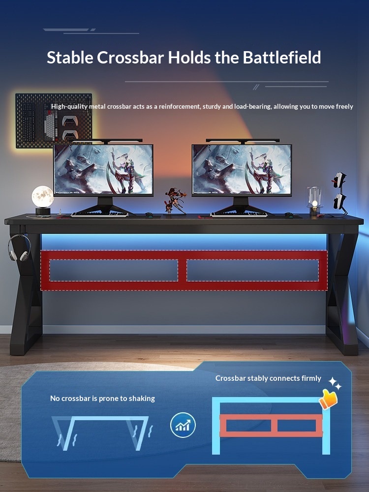 โต๊ะคอมพิวเตอร์ปรับระดับความสู - Home Office L Shaped Desk บทวิจารณ์และราคา