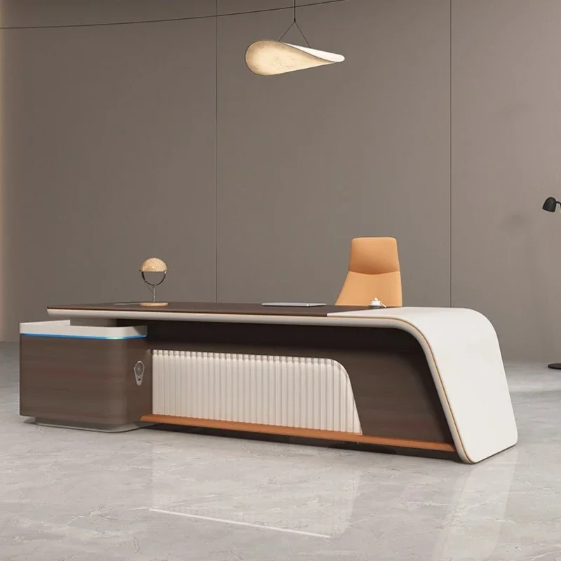 โต๊ะคอมพิวเตอร์พร้อมที่เก็บของ - Home Office L Shaped Desk บทวิจารณ์และราคา