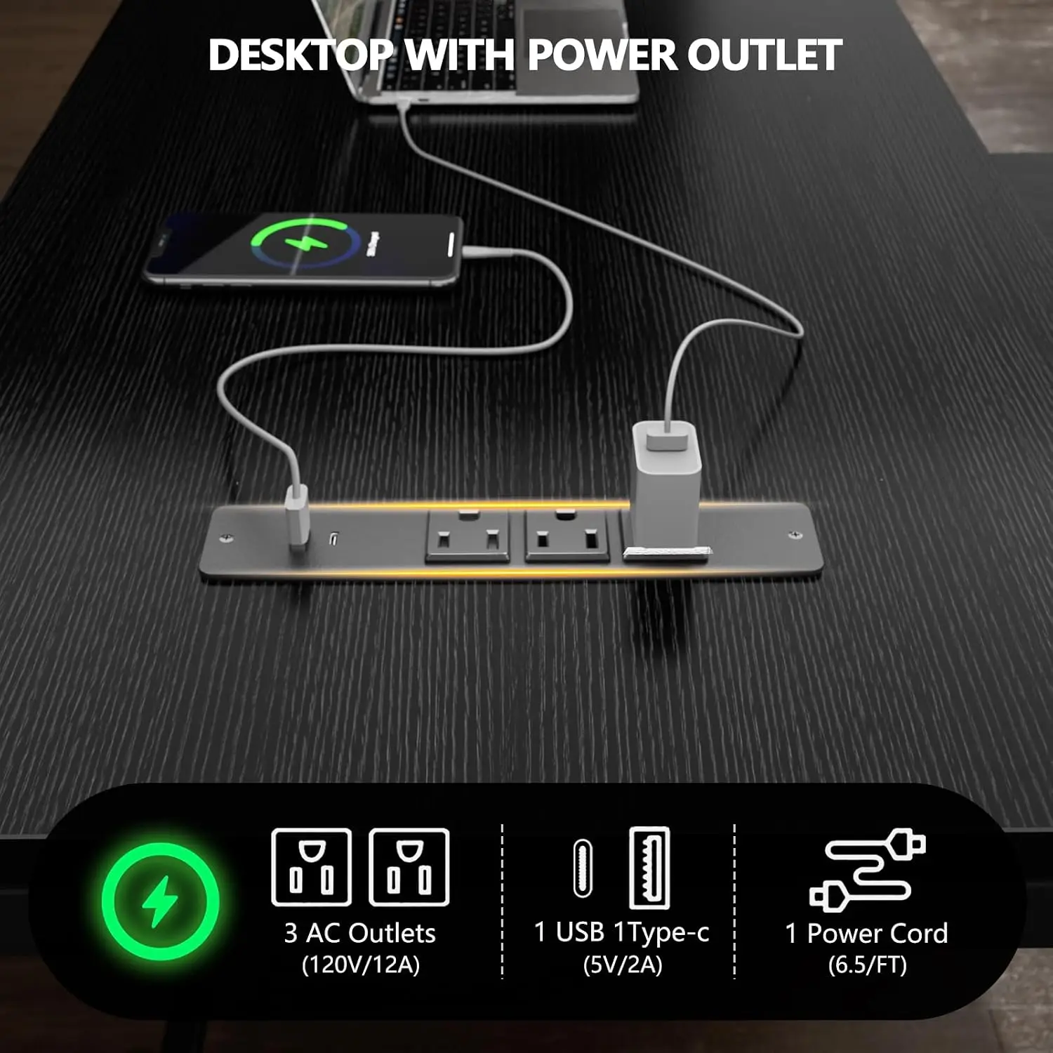 โต๊ะคอมพิวเตอร์รูปตัว L ขนาด 5 - Home Office L Shaped Desk บทวิจารณ์และราคา