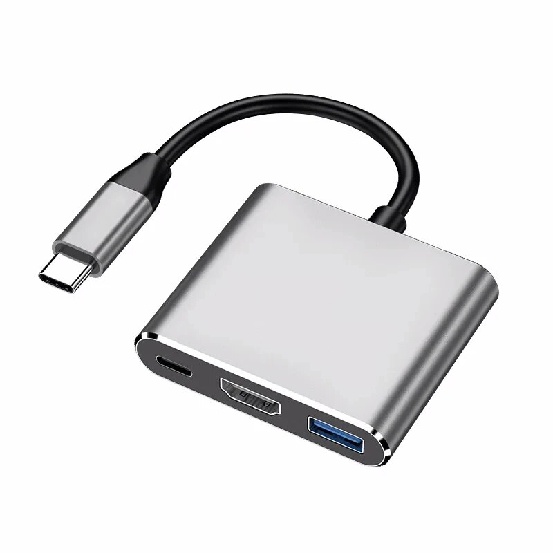 3 in 1 USB-C ฮับ USB ตัวผู้กับ - Home Office For Mac บทวิจารณ์และราคา