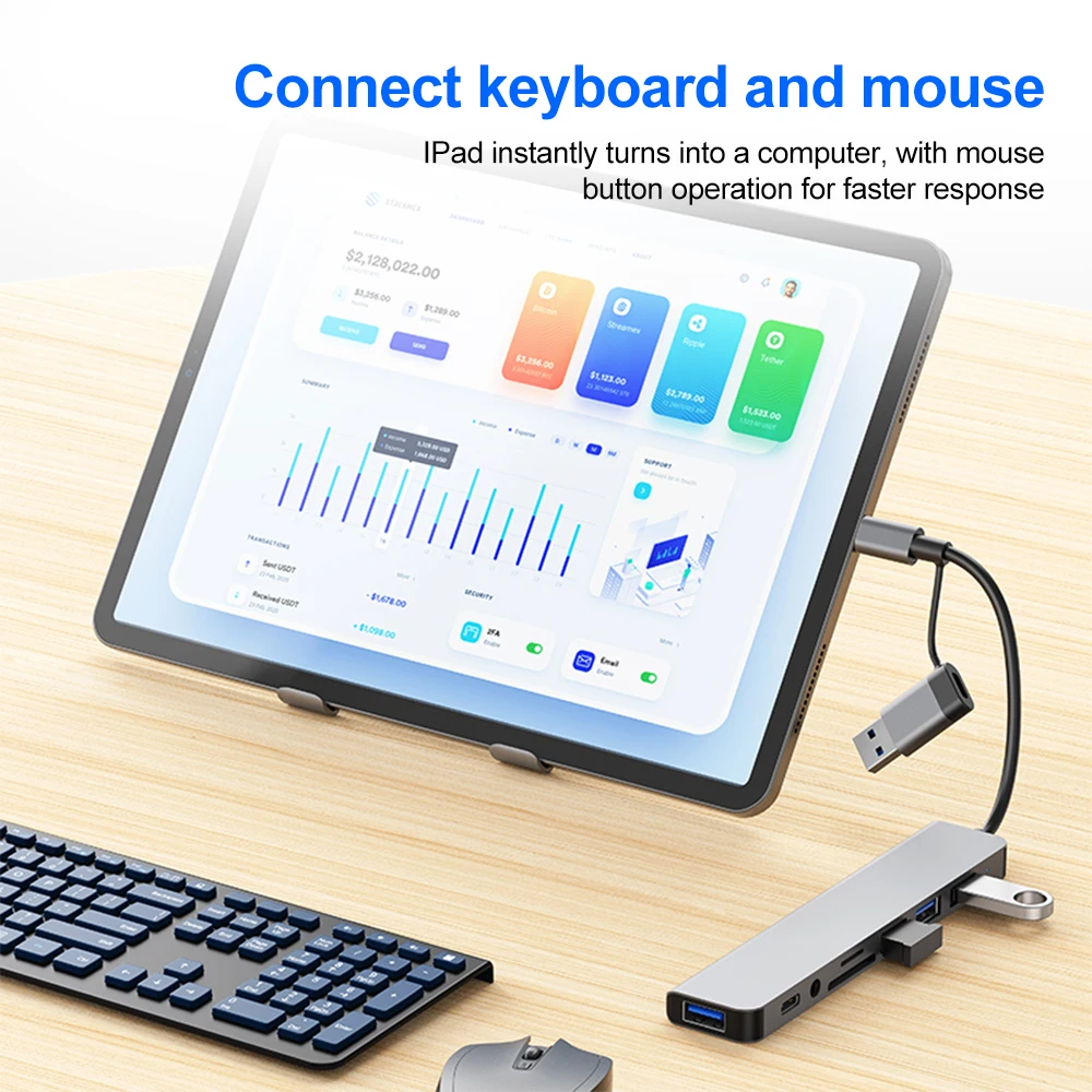 ฮับ USB 3.0 ความเร็ว 5Gbps ฮับ - Home Office For Mac บทวิจารณ์และราคา