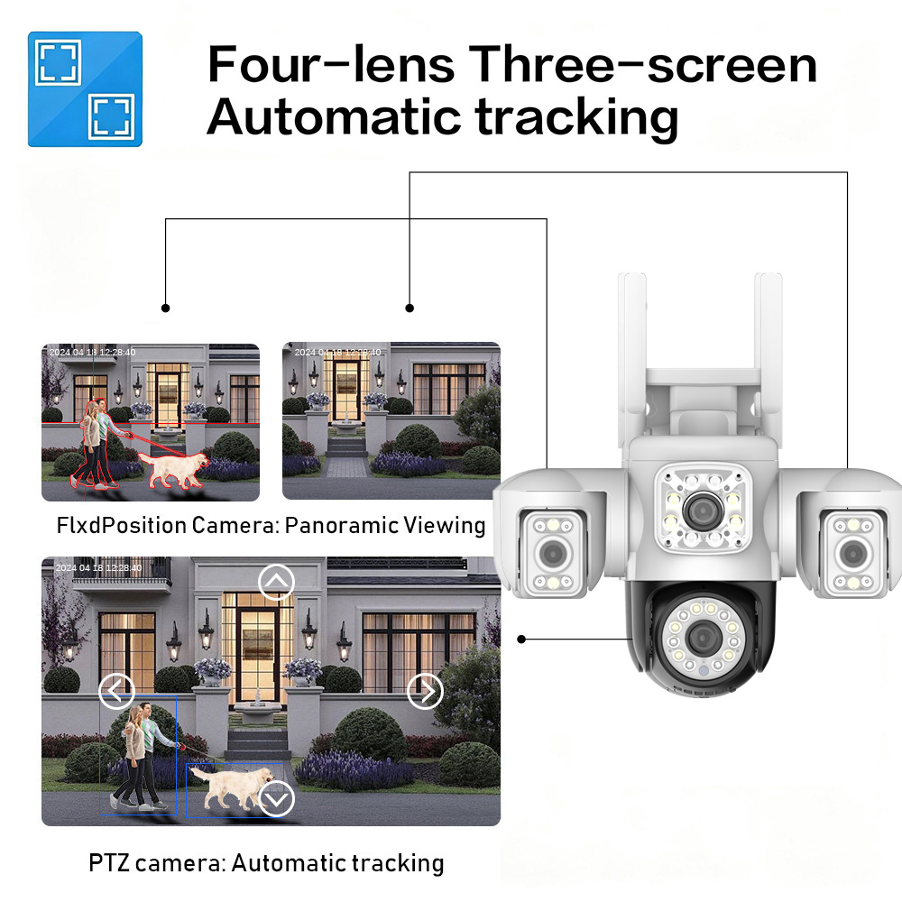 กล้อง WiFi 8K 15MP สำหรับภายนอ - Home Office Xp บทวิจารณ์และราคา