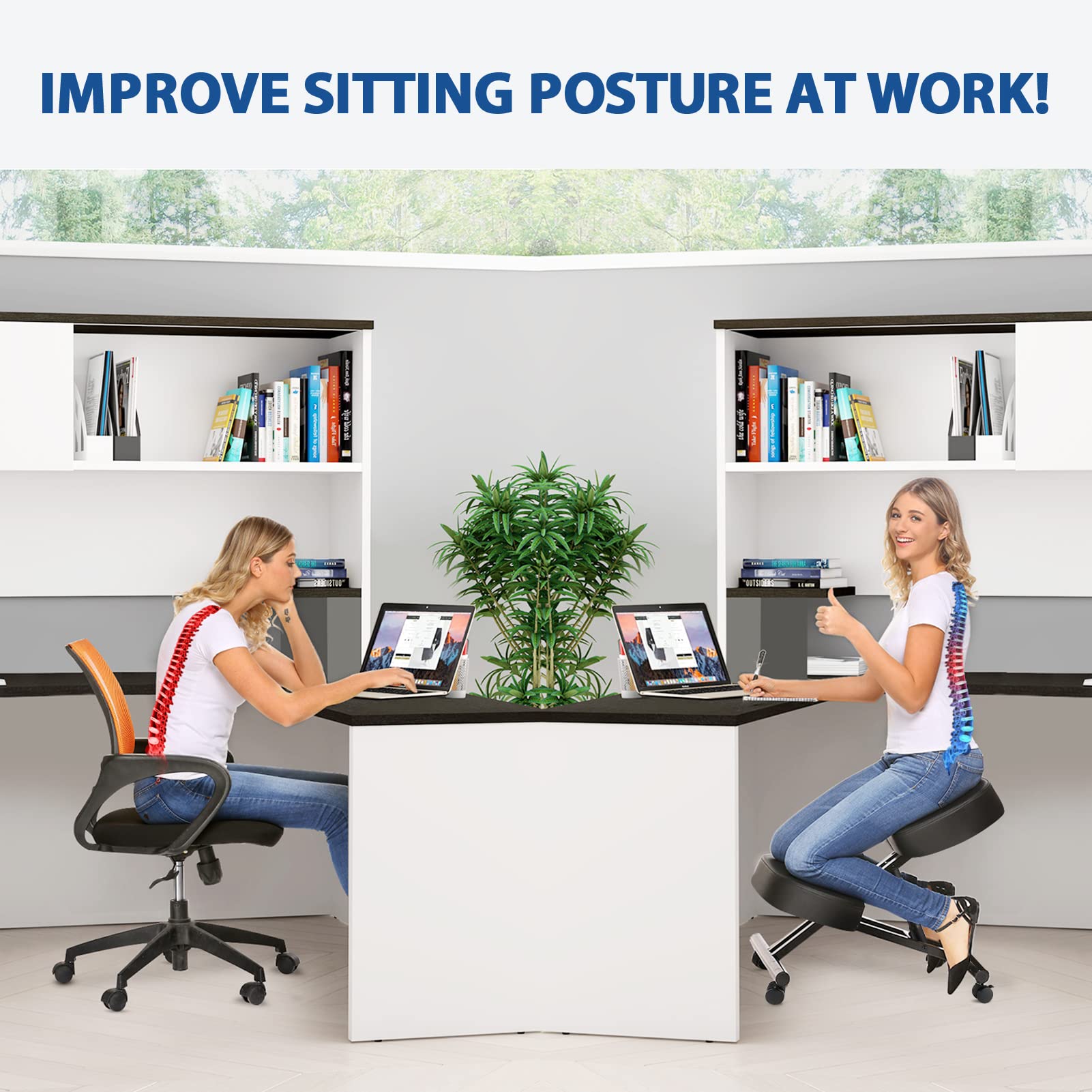 เก้าอี้นั่งคุกเข่าตามหลักสรีรศ - Home Office Chair บทวิจารณ์และราคา
