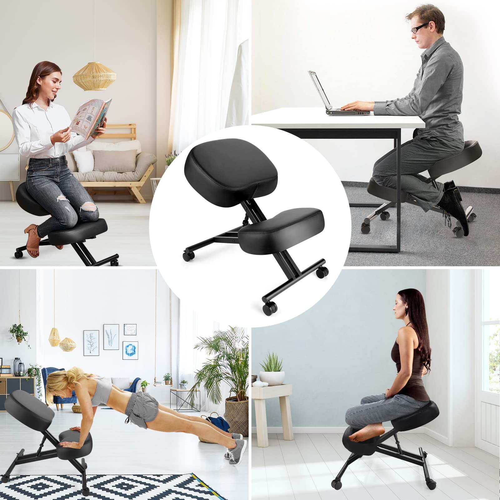 เก้าอี้นั่งคุกเข่าตามหลักสรีรศ - Home Office Chair บทวิจารณ์และราคา