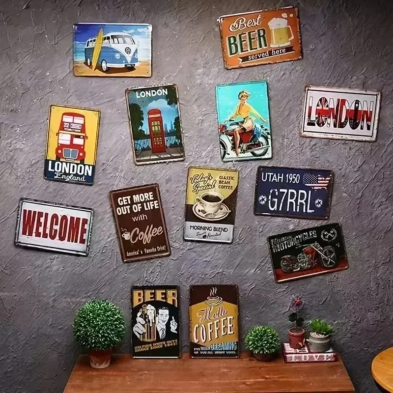 ป้ายตกแต่งผนังอะลูมิเนียมสไตล์ - Home Office Gif บทวิจารณ์และราคา