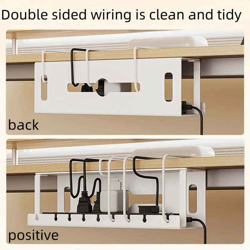 ใต้โต๊ะ การจัดการสายเคเบิล ถาด - Power Strip Desk บทวิจารณ์และราคา