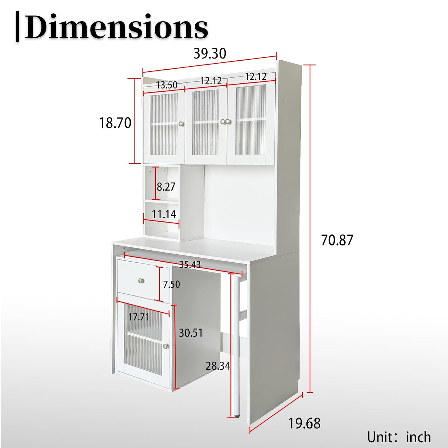 โต๊ะทำงานที่บ้านพร้อมตู้เก็บเอ - Home Office L Shaped Desk บทวิจารณ์และราคา