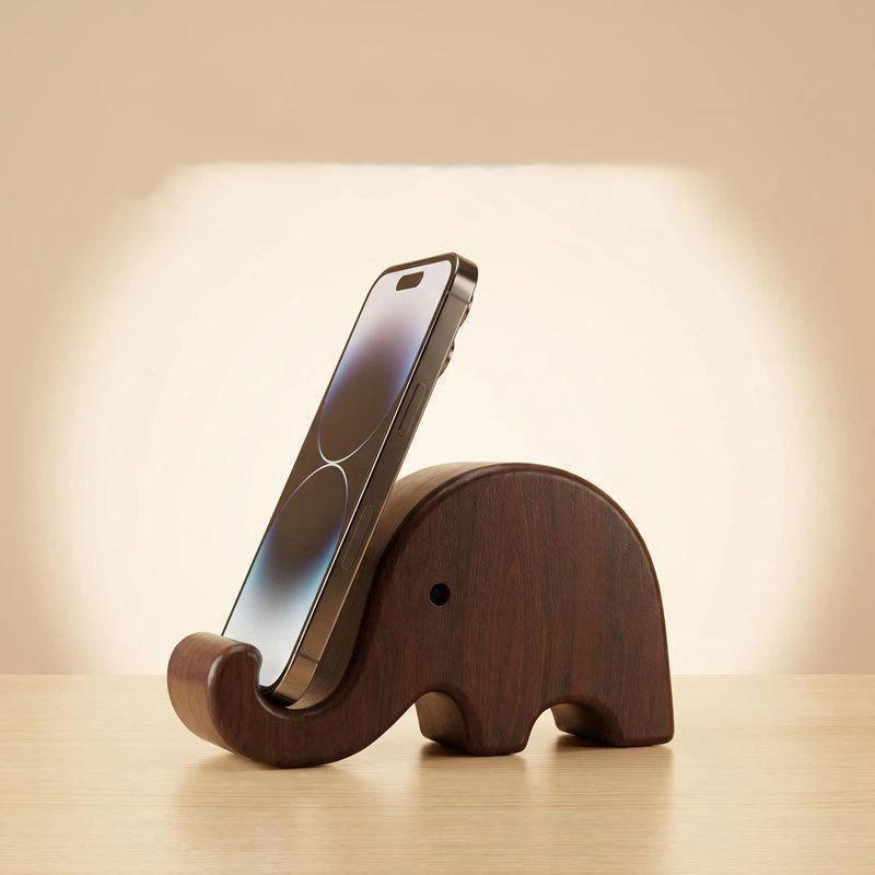 ที่วางโทรศัพท์ไม้เนื้อแข็งวอลน - Home Office Design บทวิจารณ์และราคา