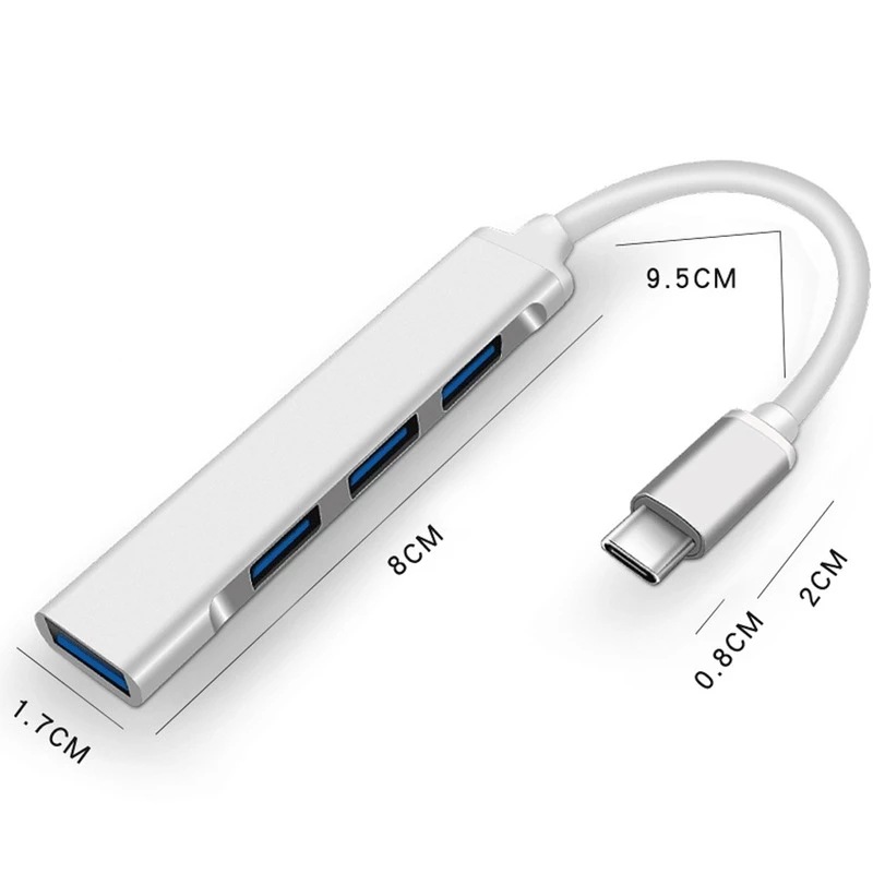 ฮับขยายพอร์ต Type-C 4-in-1 ฮับ - Home Office For Mac บทวิจารณ์และราคา