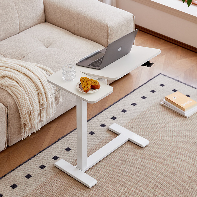 โต๊ะข้างเตียงปรับระดับความสูงไ - Home Office L Shaped Desk บทวิจารณ์และราคา
