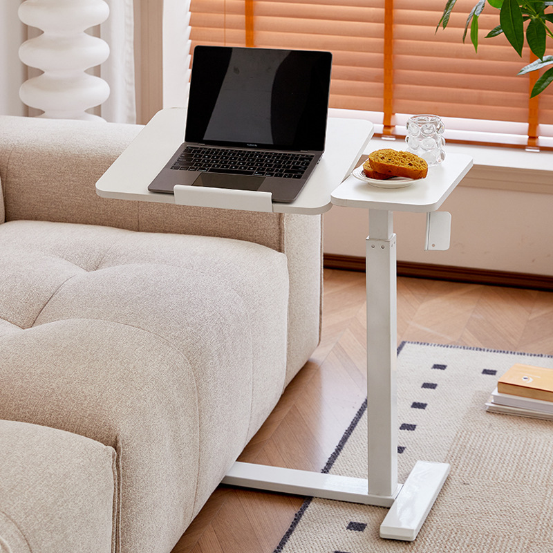 โต๊ะข้างเตียงปรับระดับความสูงไ - Home Office L Shaped Desk บทวิจารณ์และราคา