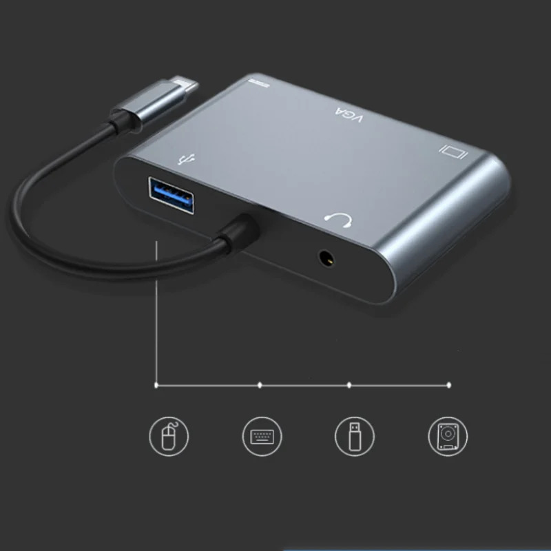 อะแดปเตอร์ฮับ USB C มัลติพอร์ต - Home Office For Mac บทวิจารณ์และราคา