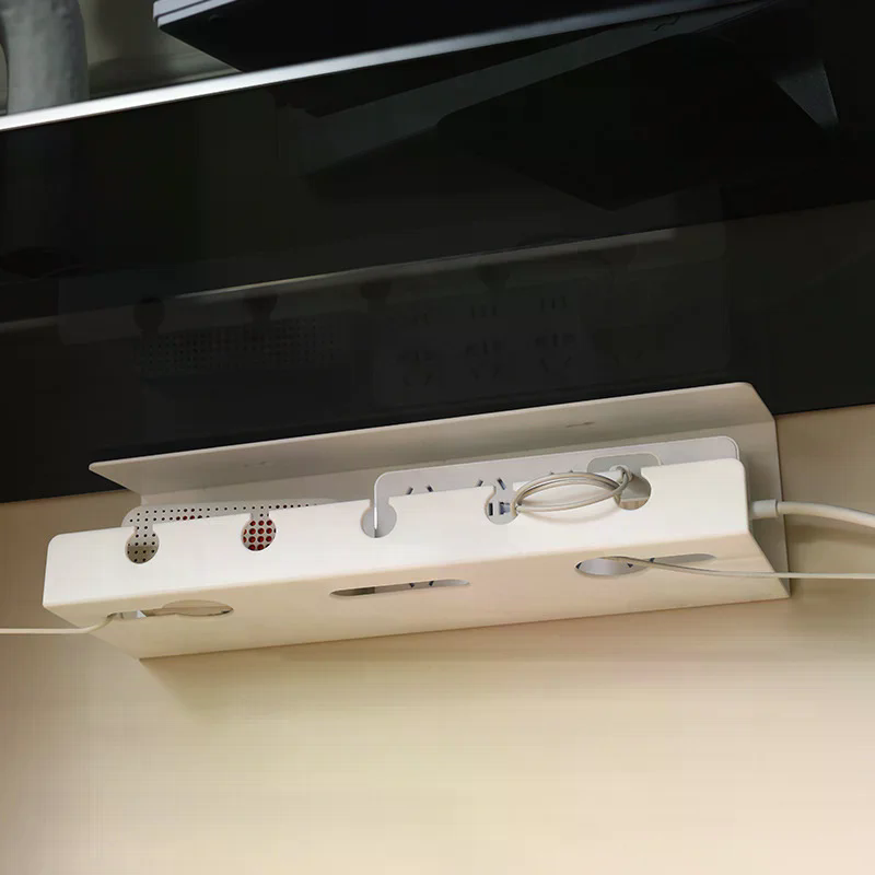 ถาดจัดเก็บสายเคเบิลใต้โต๊ะพร้อ - Power Strip Desk บทวิจารณ์และราคา