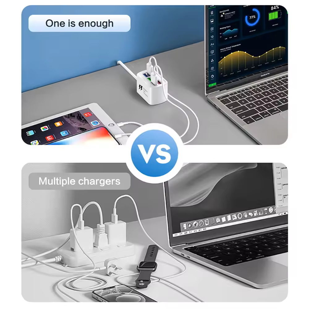 Elough 6 USB Charger Power Str - Power Strip Desk บทวิจารณ์และราคา