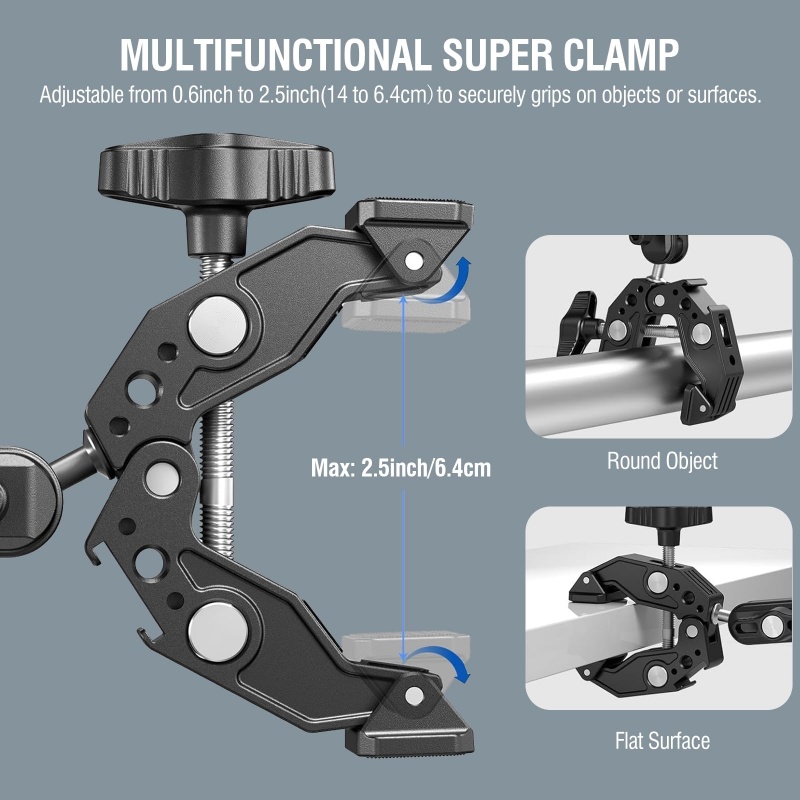 ตัวหนีบอเนกประสงค์อะลูมิเนียมพ - Monitor Arm Dual บทวิจารณ์และราคา