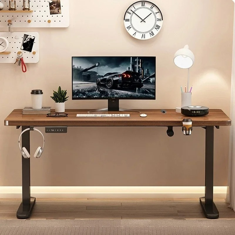 โต๊ะทำงานปรับระดับความสูงด้วยร - Home Office L Shaped Desk บทวิจารณ์และราคา