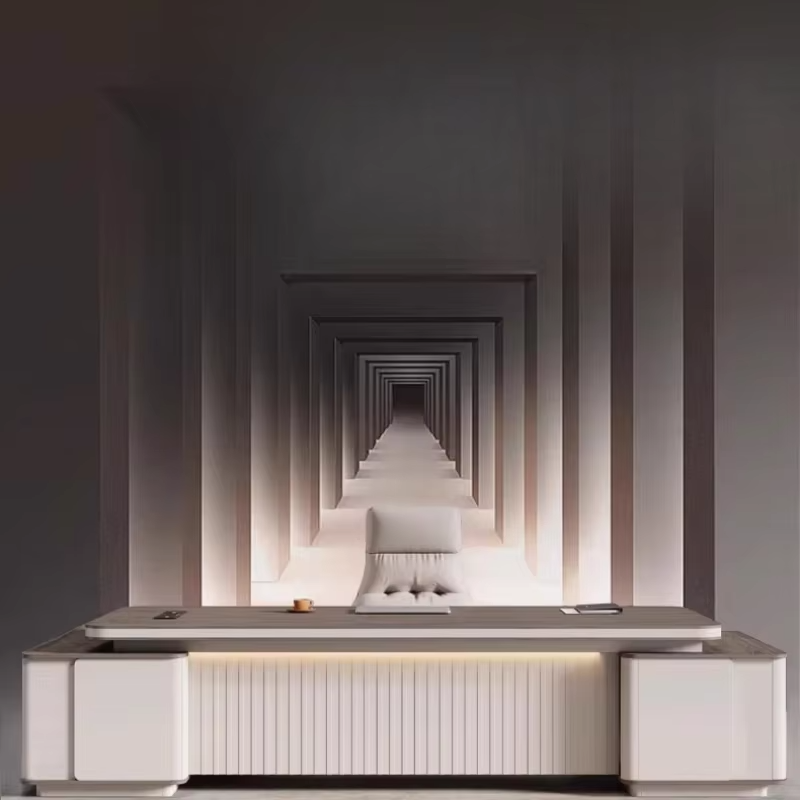 โต๊ะทำงานผู้บริหารสไตล์โมเดิร์ - Home Office L Shaped Desk บทวิจารณ์และราคา