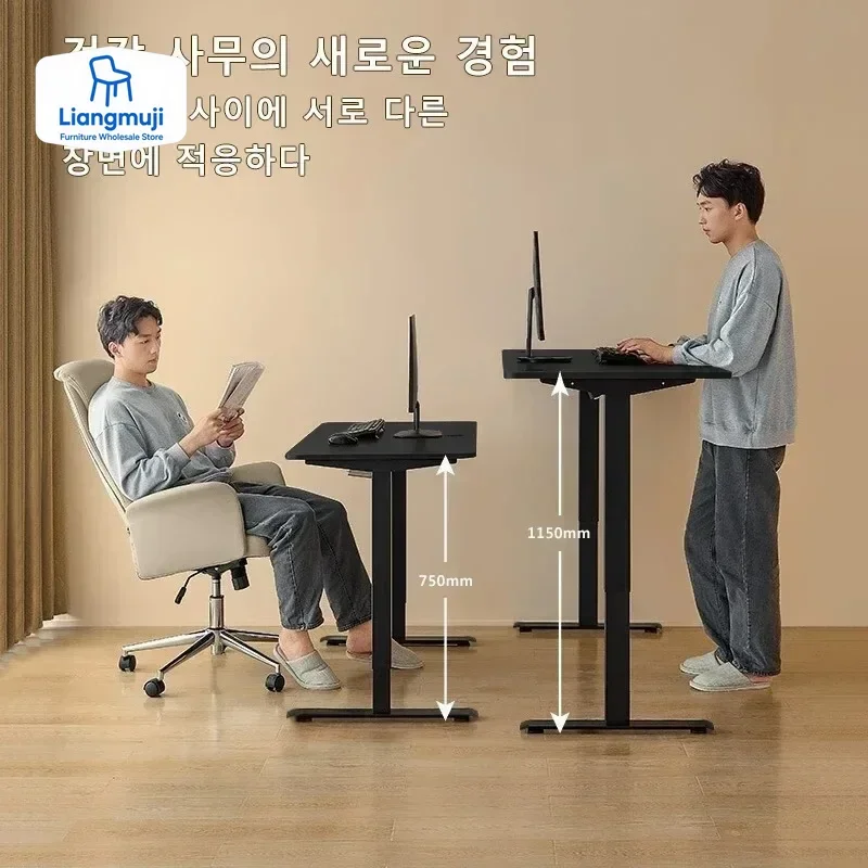 โต๊ะทำงานปรับระดับความสูงได้ พ - Home Office L Shaped Desk บทวิจารณ์และราคา