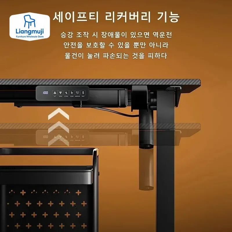 โต๊ะทำงานปรับระดับความสูงได้ พ - Home Office L Shaped Desk บทวิจารณ์และราคา
