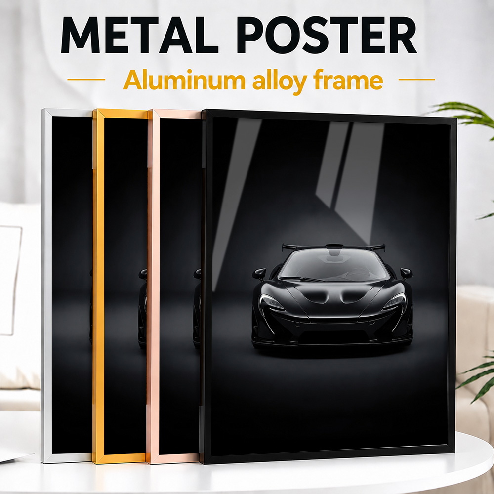 โปสเตอร์โลหะรูปภาพรถยนต์สีดำจา - Home Office United Kingdom บทวิจารณ์และราคา