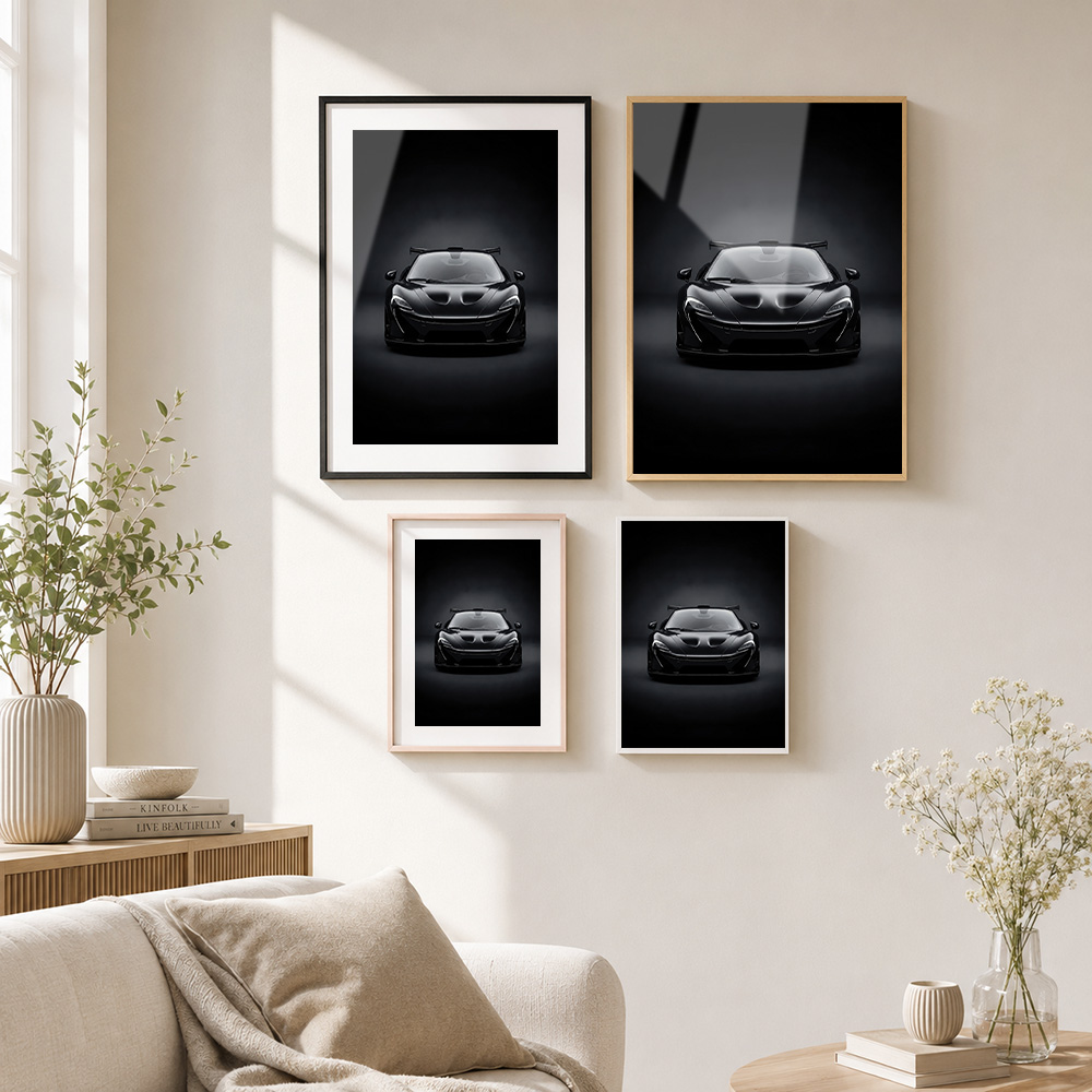 โปสเตอร์โลหะรูปภาพรถยนต์สีดำจา - Home Office United Kingdom บทวิจารณ์และราคา
