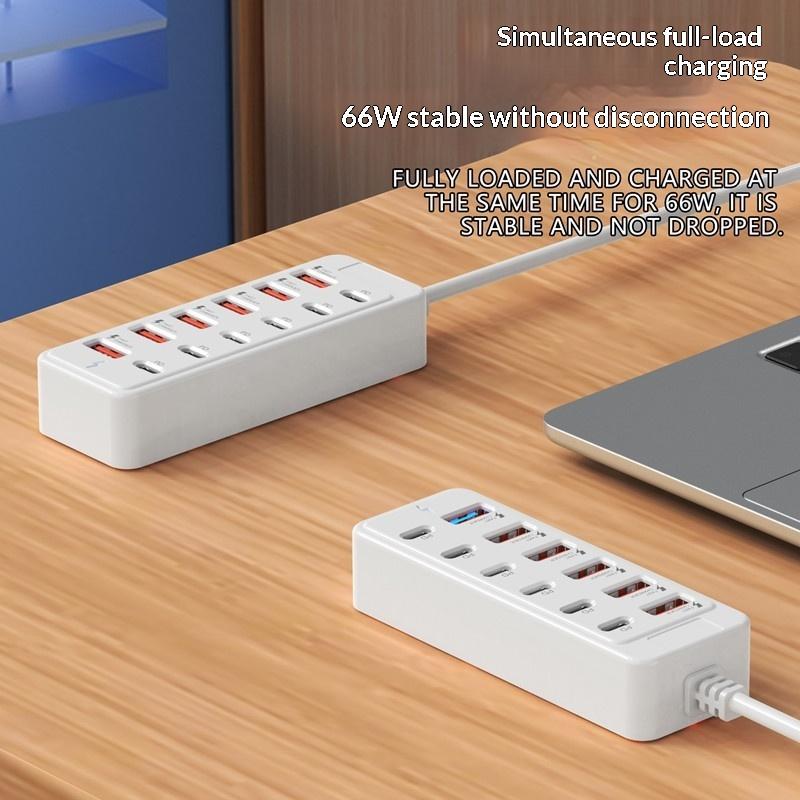 ปลั๊กไฟ 12 in 1 พร้อมพอร์ต USB - Power Strip Desk บทวิจารณ์และราคา