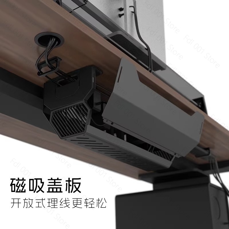 กล่องจัดเก็บสายไฟใต้โต๊ะ ไม่ต้ - Power Strip Desk บทวิจารณ์และราคา