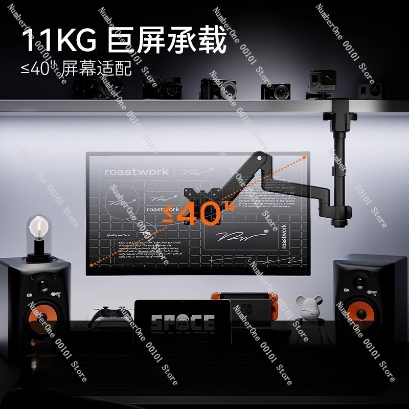 ขายึดจอภาพแบบติดเพดานแบบสองจอ, - Monitor Arm Dual บทวิจารณ์และราคา