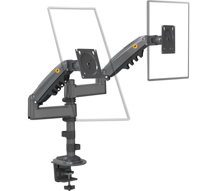 ขาตั้งจอ NB New H180 แบบปรับได - Monitor Arm Dual บทวิจารณ์และราคา